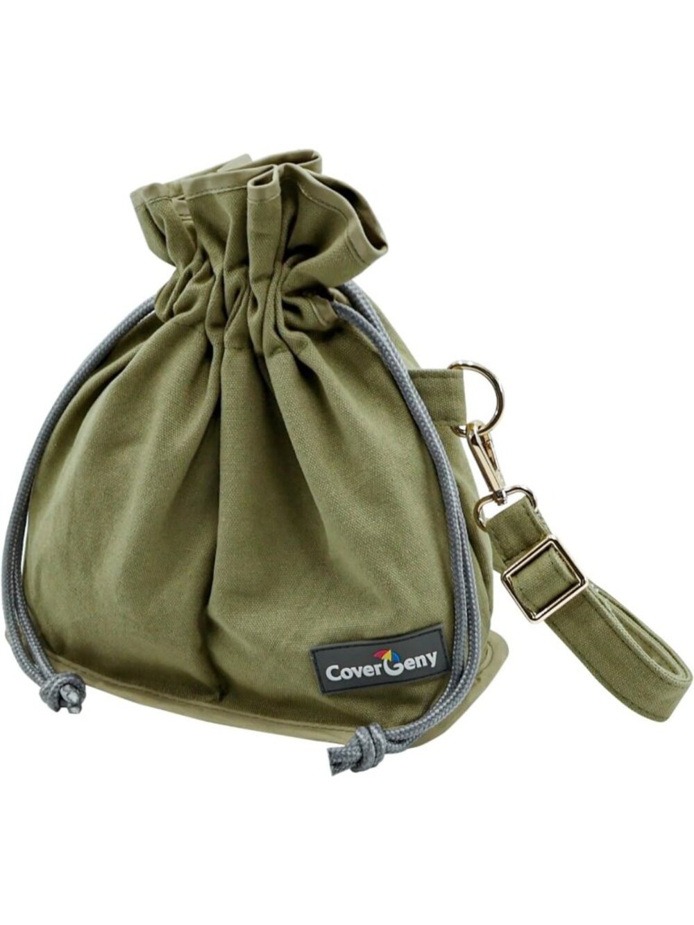 Nature Collection Crossbody Bag for Kids & Teens - Canvas, Drawstring, 2